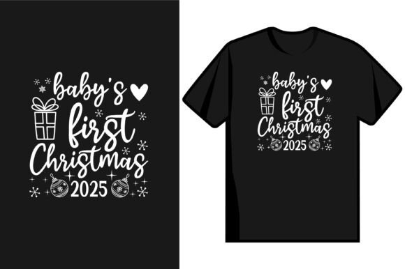 Baby's First Christmas 2025 Design: A Festive Creative Asset