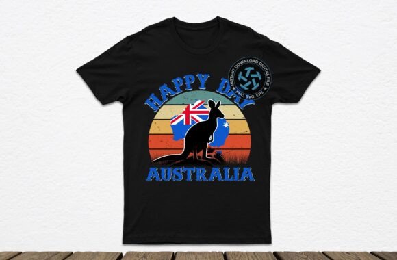 Celebrate in Style: The Happy Day Australian T-shirt Design