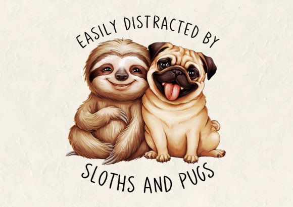 Charming Sloth Graphic: A Versatile Design Asset