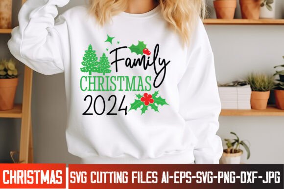 Family Christmas 2024 SVG Design: A Festive Creative Toolkit